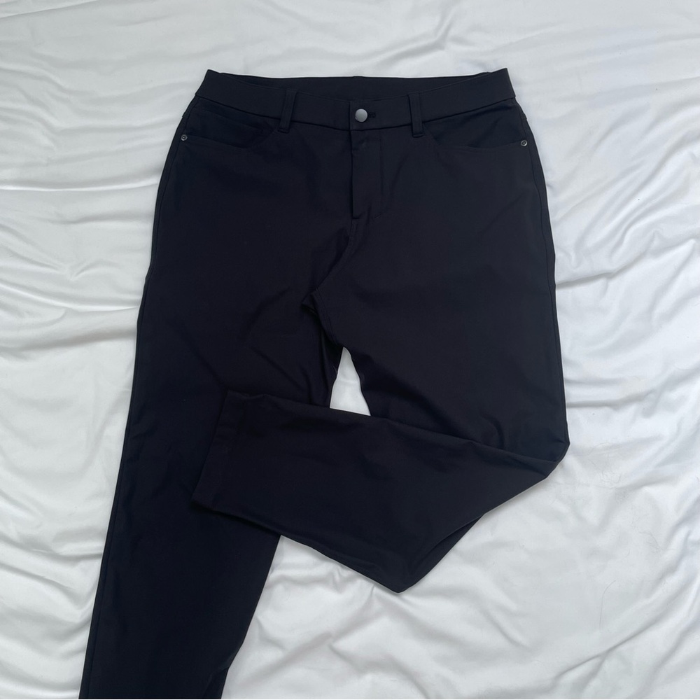 lululemon athletica Black Men's Stretch Pants